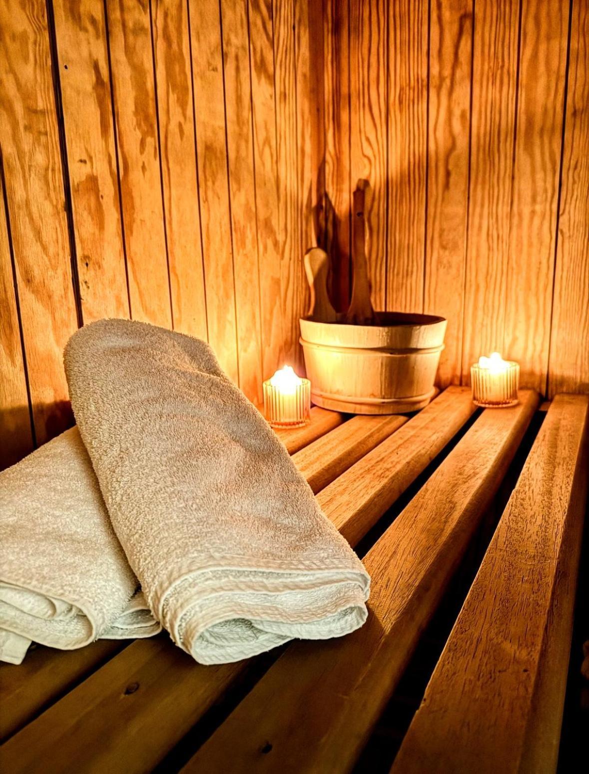 Clone Country House Aughrim Bagian luar foto Sauna